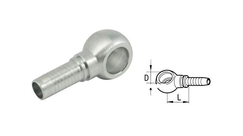 HYDRAULICZNE ŁĄCZE OCZKO DN10-1/2