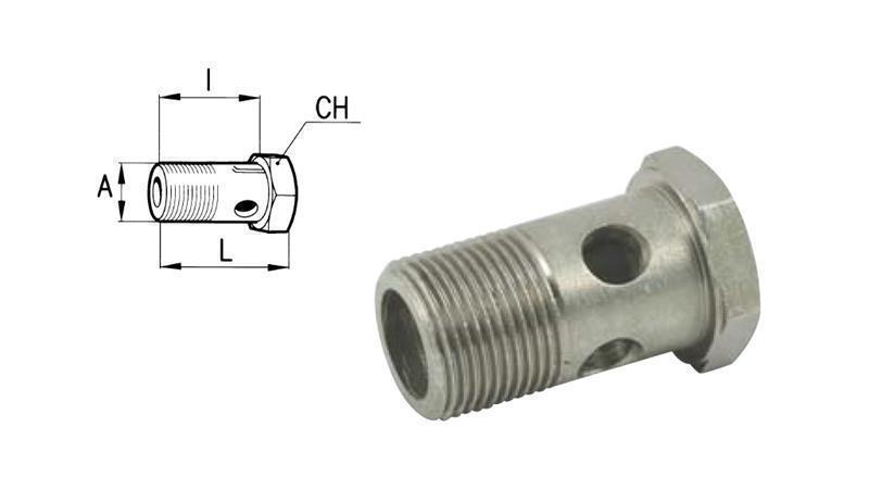 ŚRUBA HOLLOW HYDRAULICZNA 1/2