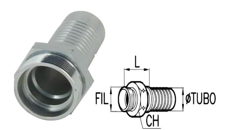 POŁĄCZENIE HYDRAULICZNE CEL 15 L MĘSKI DN10-M22x1.5