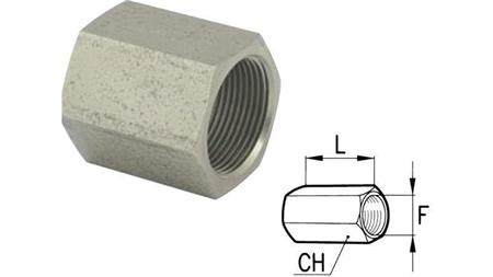 ADAPTER HYDRAULICZNY ŻEŃSKI-ŻEŃSKI 3/8