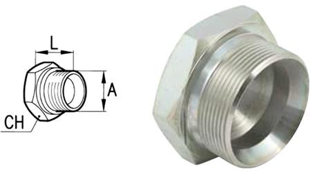 HYDRAULICZNY WTYK M22x1.5