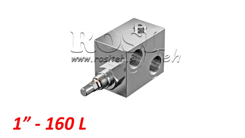 REGULATOR CIŚNIENIA HYDRAULICZNEGO VMPP 1' 50-400 BAR - 160LIT