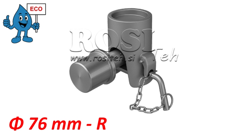 KULA WYPUSTOWA DO KIPERA fi76 PRAWA eco