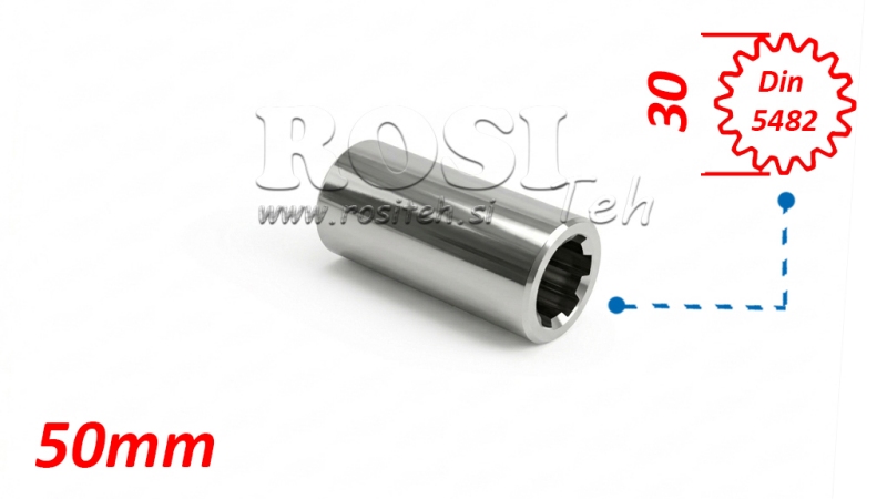 ADAPTADOR P.T.O. 30x27 - 16 DIENTES