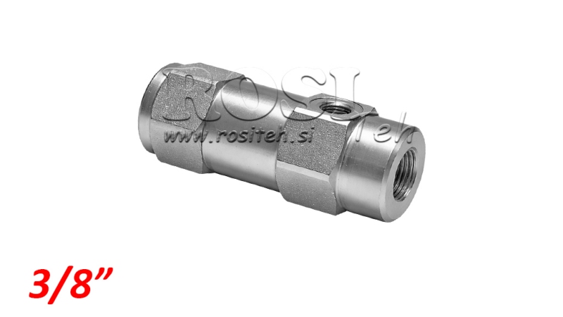 ZAWÓR BLOKOWY VBPSL 3/8 SD JEDNOKIERUNKOWY Z PILOTEM.