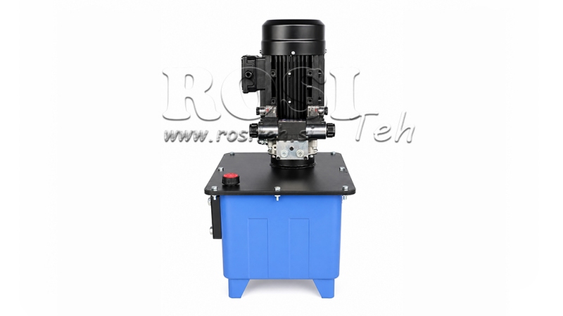 MINI ZASILANIE HYDRAULICZNE 380V AC (4 kW) - 8 cc - 12 lit/min - zbiornik 25 lit