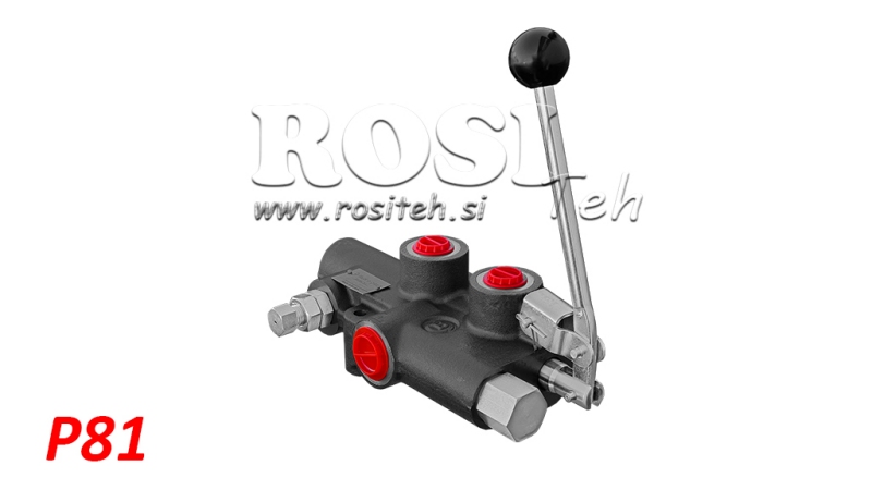 HYDRAULIKVENTIL P81 AUTOMATISK TIL TRÆDIVERSE