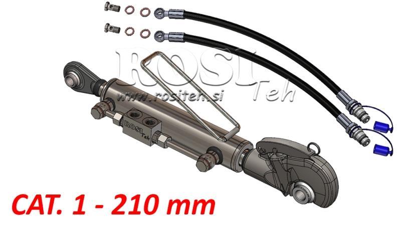 HYDRAULISK TOPSTANG AUTOMATIC - CAT. 1 - 50/30-210 (20-55 HP) (19,2 mm)