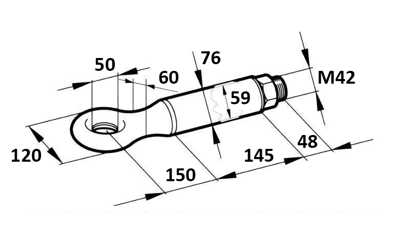SVINGENDE BUGSERINGSKROG 14000/2000