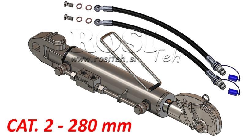 HYDRAULISCHER SPECIAL OBERLENKER - CAT. 2 - 63/35-280 (45 - 95 HP)((25,4 - gr.2))
