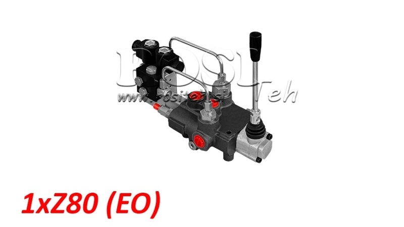 ELEKTRO-RĘCZNY HYDRAULICZNY ZAWÓR MONOBLOKOWY 1xZ80