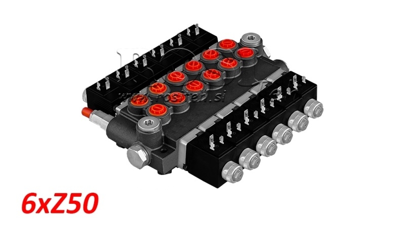 ELEKTROHYDRAULICZNY ZAWÓR MONOBLOKOWY 6xZ50
