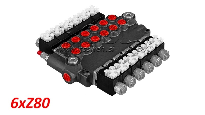 ELEKTRO HIDRAVLIČNI VENTIL MONOBLOK 6xZ80