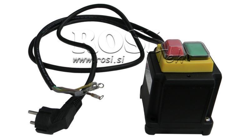 STIK MED KABEL ON/OFF 1 FASE (3POL) 230V