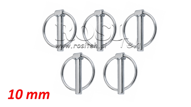 ZAWLECZKA Z PIERŚCIENIEM (PRZETYCZKĄ) Φ 10.0 MM (5SZT)