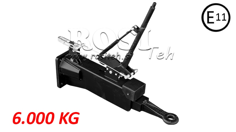 HITCZA HOLOWNICZA - POŁĄCZENIE TRAKTORA Z PRZYCZEPĄ 6,000/1,600KG (CERTYFIKAT E11)