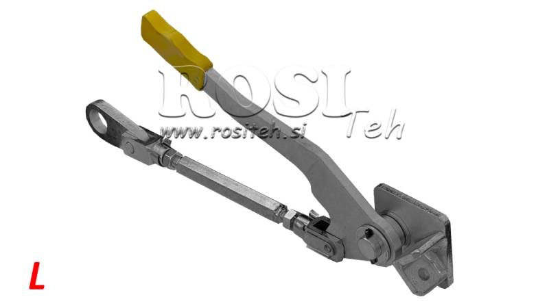 TRAILER SIDE PANEL CLOSING HANDLE - VENSTRE