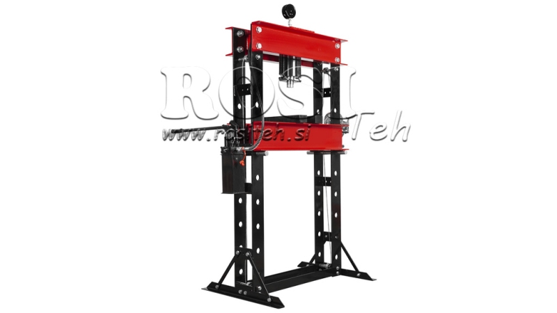 VÆRKSTED HYDRAULISK PRES FOR LEJER 50T - to-hastigheder