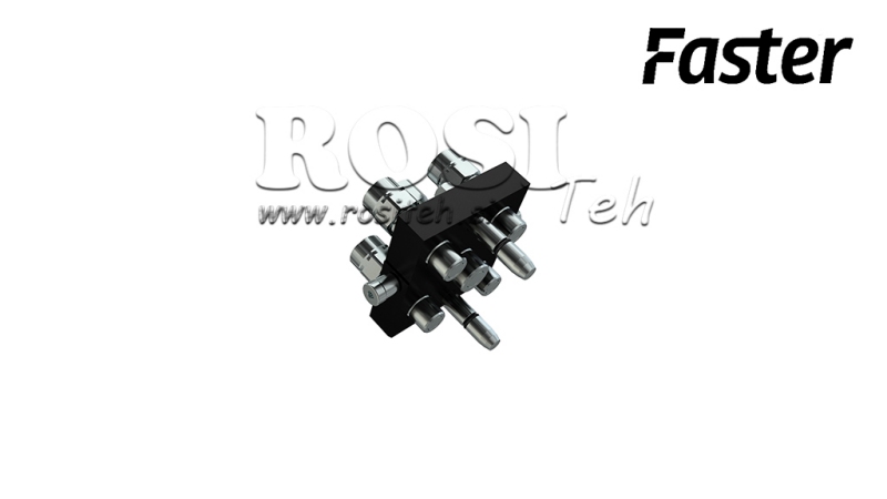 RACCORD MULTI-FASTER FENDT 5VOIES BSP 4×3/8 1×1/2 PARTIE MOBILE