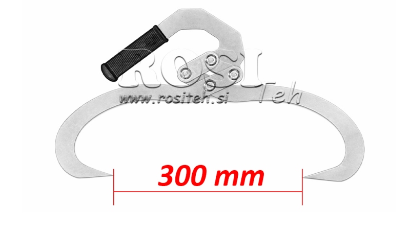 KÉZI ERDÉSZETI FOGÓ GRIPPER HD30 (300 mm) – HORGANYZOTT