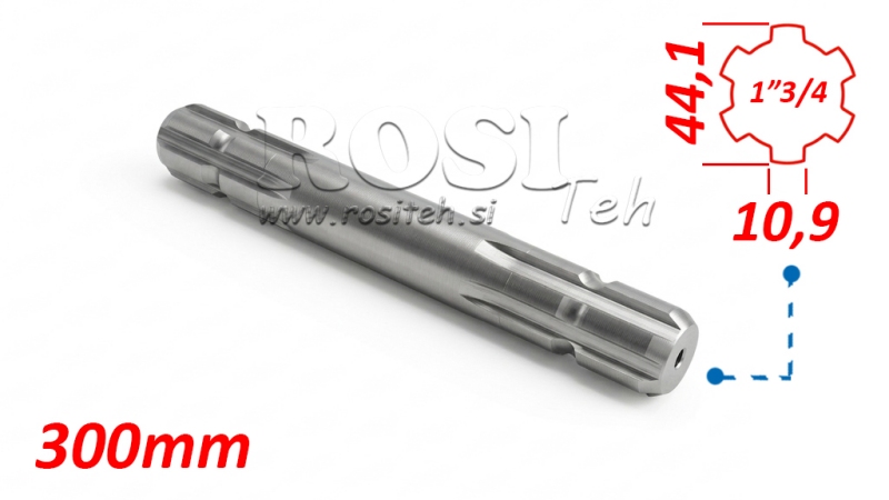 ADAPTER KARDANA 1-3/4 DWUSTRONNY (300 mm)
