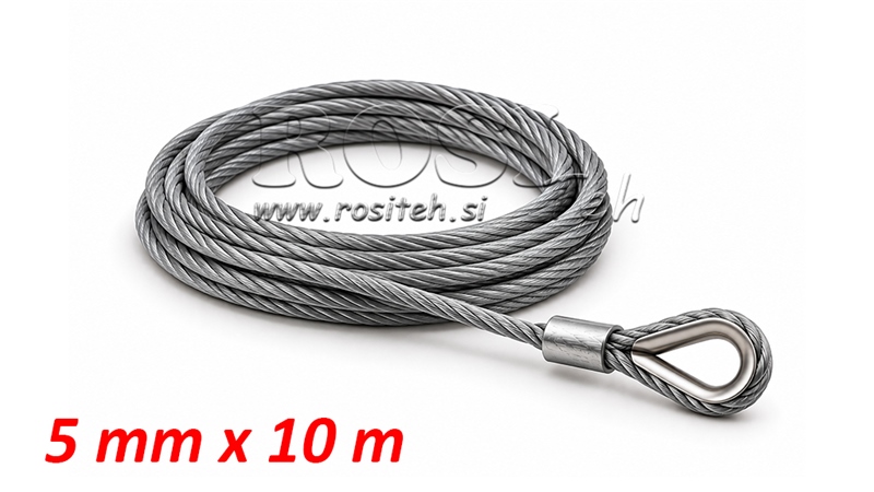 LINA SYNTETYCZNA DO WYCIĄGARKI RS-3500 - 1585 kg
