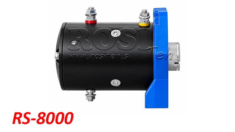 12 V SILNIK ELEKTRYCZNY DO WYCIĄGARKI RS-8000