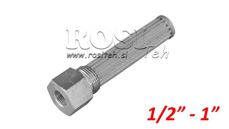FILTR RURKOWY HYDRAULICZNY 250u 1/2 - 1