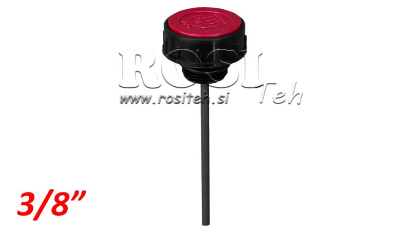 FILLING PLUG 3/8 WITH LEVEL ROD AND BREATHER