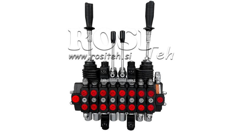 ZAWÓR HYDRAULICZNY HIAB 8xPC70 2x JOYSTICK - STEROWANIE ELEKTRYCZNE 12V
