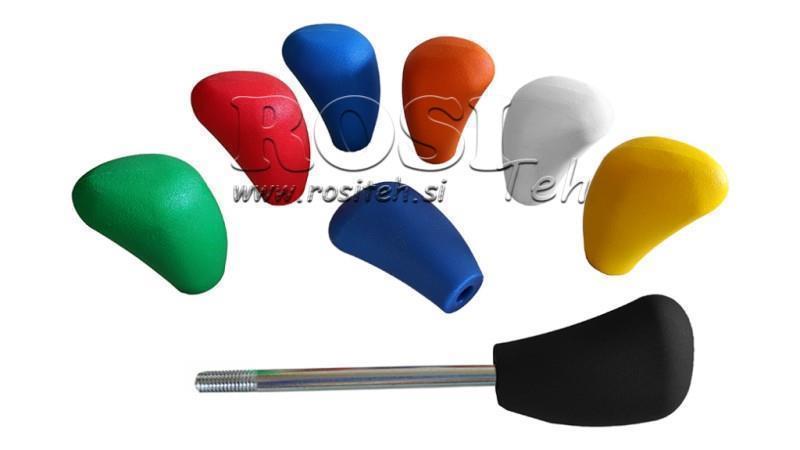 UCHWYT OZNACZAJĄCY DO DŹWIGNI STERUJĄCEJ ZAWORU M10 - ŻÓŁTY