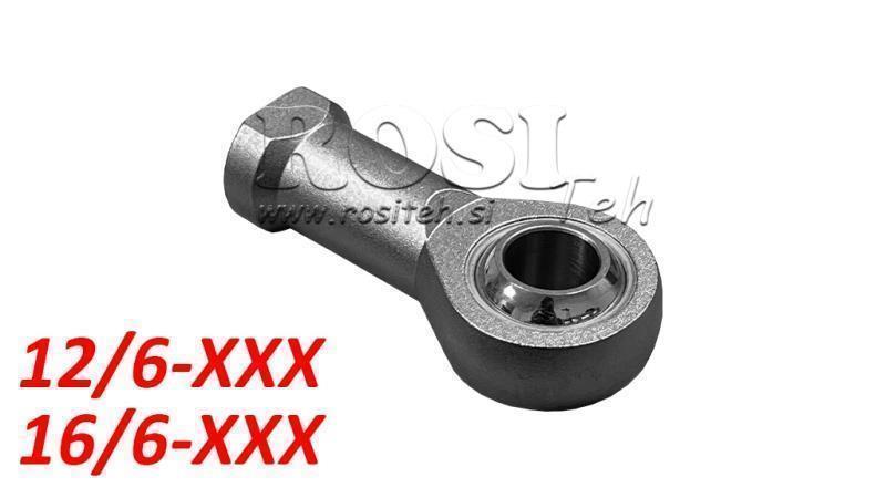 DI MONTAŻ DLA CYLINDRA PNEUMATYCZNEGO PCAI 12/6-16/6 (M6x1)