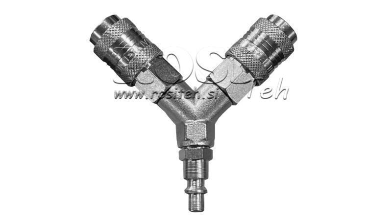 PNEUMATISK QUICK COUPLING DISTRIBUTOR Y