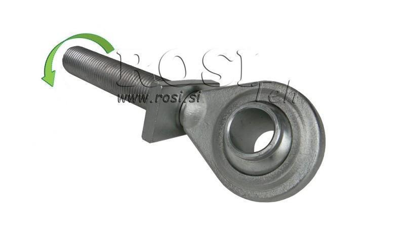 gwintowany hak do urządzenia holowniczego standard kategoria 1 m27x3 lewy gwint