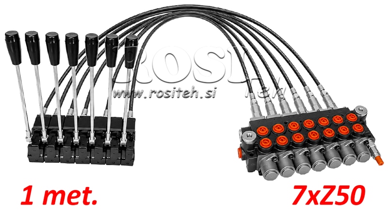 ZESTAW 7XZ50 + JOYSTICK 1 POZYCJA L1000