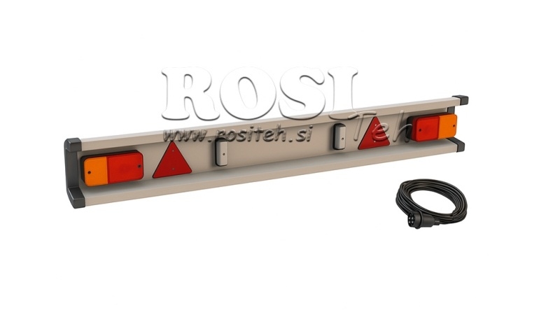 ZDERZAK PRZYCZEPY Z LAMPAMI 2150mm