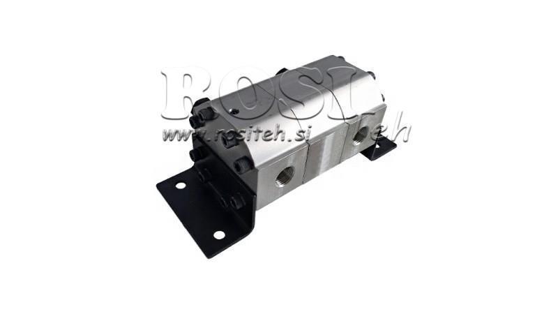 HYDRAULICZNA POMPA ZĘBATA PRZEPŁYW 2/1 (9.5-18.9lit - max.240bar) 4.2cc/SEG