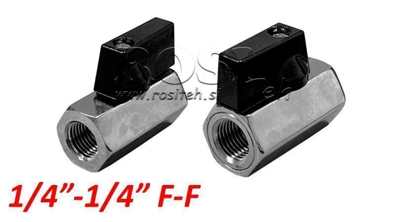 VÁLVULA DE BOLA PNEUMÁTICA VP-PIPE 014-014 F-F