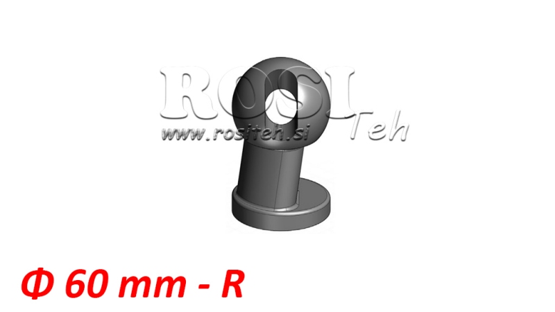 KULKA WYWROTU BOX Φ 60 TYŁ PRAWY