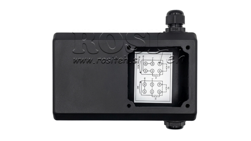 PUSZKA PRZYŁĄCZENIOWA PVC DO SILNIKA ELEKTRYCZNEGO