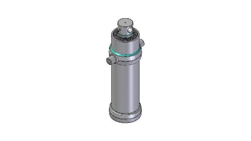4084F -TELESCOPISK CYLINDER STANDARD/HUL 4 TRIN SLAG 2190 FI 190
