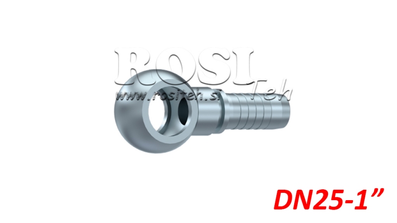 HYDRAULISK FORBINDELSE RNR ØJE DN25-1