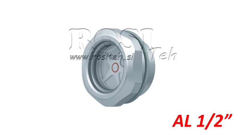 HYDRAULISK OLIE NIVÅ INDIKATOR MED POINT AL 1/2