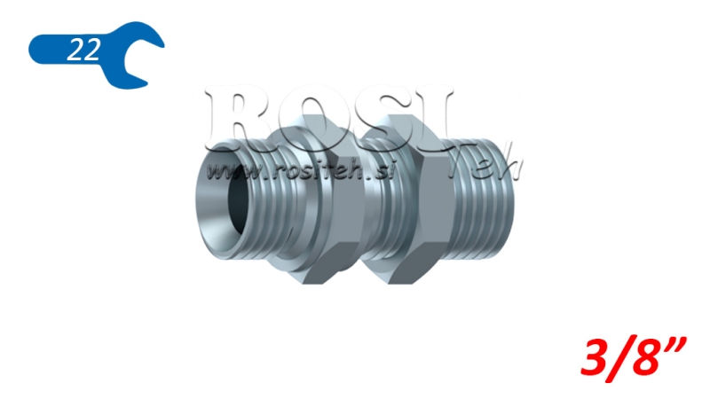 HYDRAULICZNY DOUBLE ACTING BSP EXTENDED 3/8