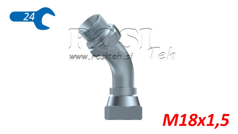 HYDRAULISK FORBINDELSE FITTING NZ