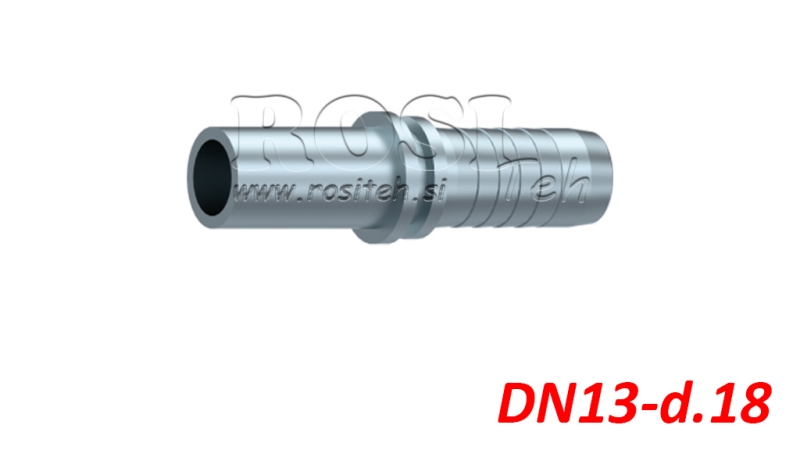 HYDRAULICZNA RURA ŁĄCZNIKOWA PRZEJŚCIE PROSTE DN13-d.18