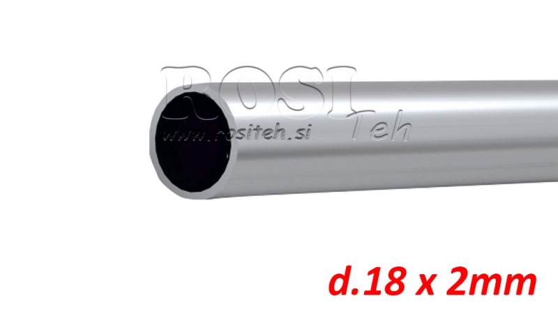 ΥΔΡΑΥΛΙΚΟΣ ΣΩΛΗΝΑΣ ΜΕΤΑΛΛΙΚΟΣ d.18 x 2mm