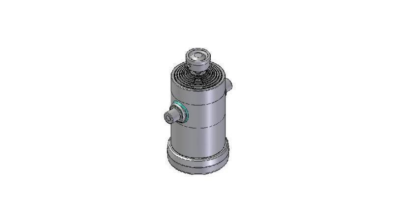 9013S - TELESCOPISK CYLINDER STANDARD/BALL 9 STEG SLAG 2960 DIAMETER 240