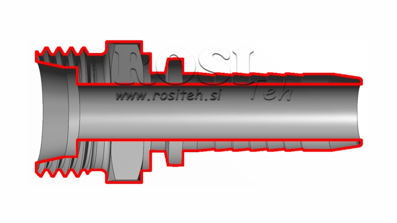 POŁĄCZENIE HYDRAULICZNE CEL 42 L MĘSKIE DN38-M52X2