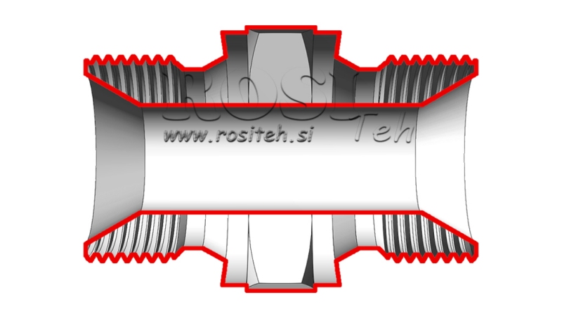 HYDRAULISK DIVERTER BSP 5/8